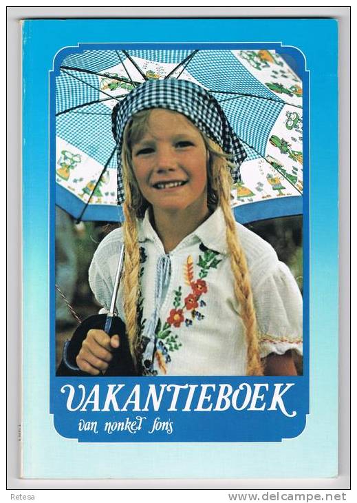 VAKANTIEBOEK VAN NONKEL FONS  1981  - 64 BLZ  PERFECTE STAAT - Kids