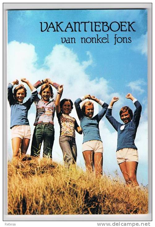 VAKANTIEBOEK VAN NONKEL FONS  1980  - 64 BLZ  PERFECTE STAAT - Jeugd