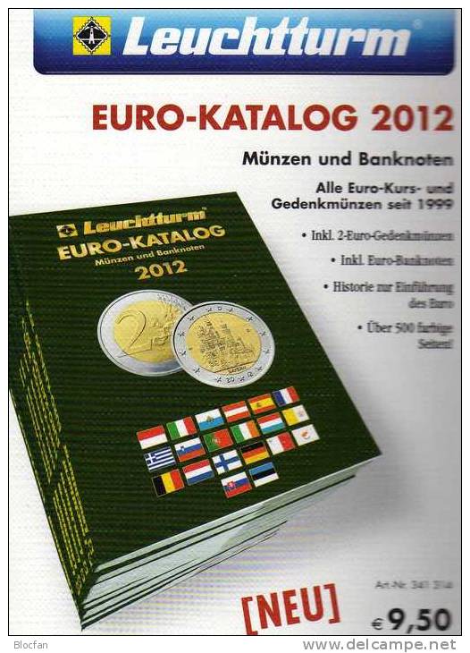 EURO-Katalog Mit Banknoten 2012 Neu 10€ FL I SLO E Lux Malta RF NL BE D Esti A GR P Eire Für Numis-Briefe Numisblätter - Sonstige & Ohne Zuordnung