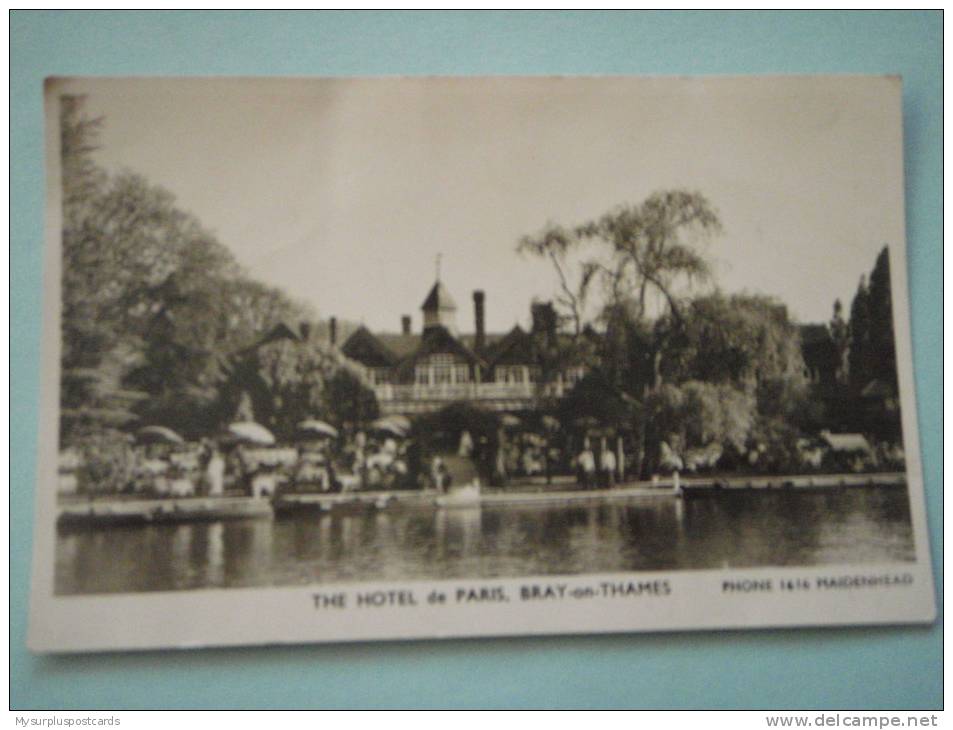 20100 POSTCARD: BERKSHIRE: The Hotel De Paris, Bray-on-Thames. - Other & Unclassified