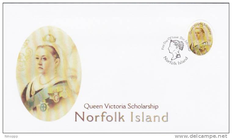 Norfolk Islands-2007 Queen Victoria FDC - Norfolk Island