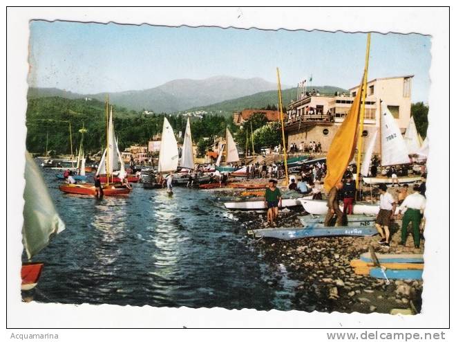 LUINO (LAGO MAGGIORE) - Animata - Cartolina FG C V 1963 - Luino