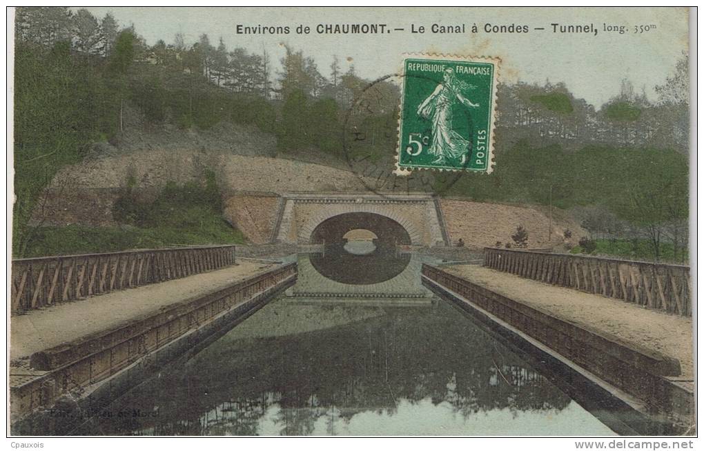 Le Canal à CONDES - Tunnel, Long. 350 M - Sonstige & Ohne Zuordnung