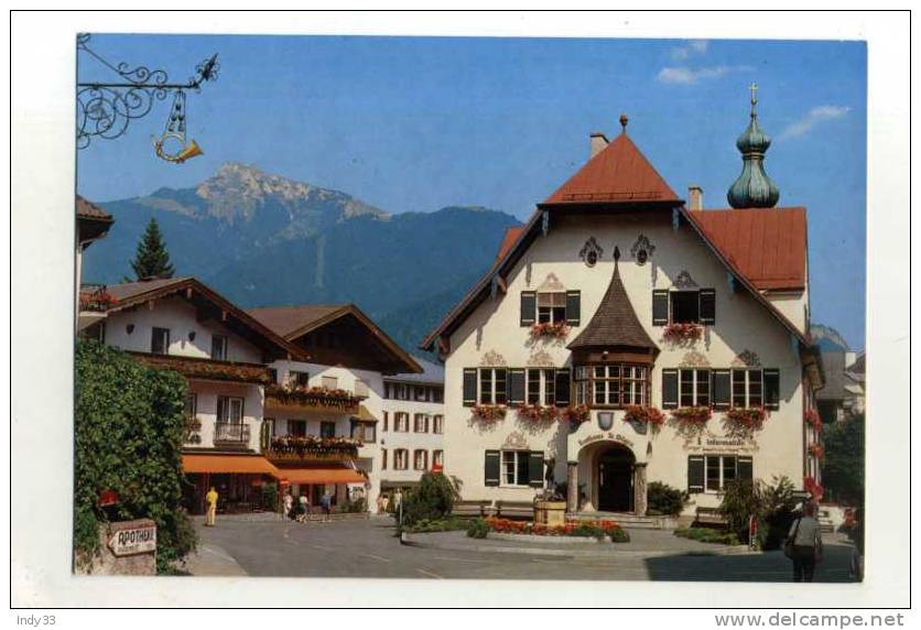 - AUTRICHE SALZBOURG . ST. GILGEN . HOTEL DE VILLE . - St. Gilgen