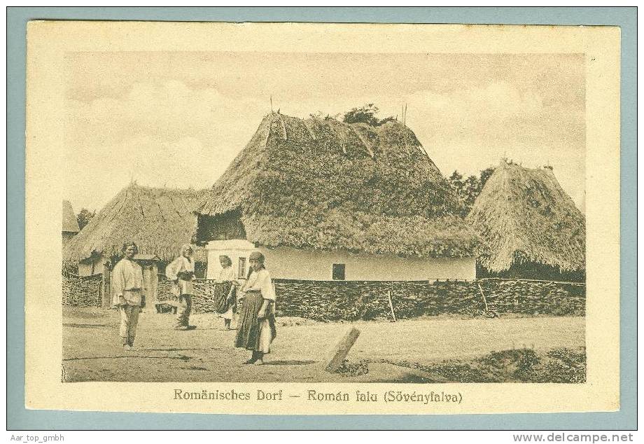 Rumänien ROMAN FALU 1917 Ungebraucht Foto Jo.Drotieff #421 - Roumanie