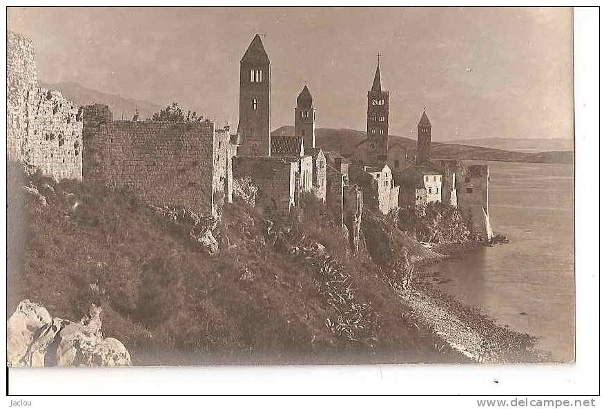 CARTE PHOTO CROATIE VILLE A DEFINIR (GRANDES TOURS) REF 24492 - Croatia