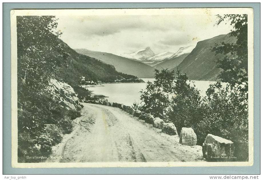 Norwegen BEISFJORDEN NARVIK 1940-12-25 Ungebraucht Foto Enerett #639 - Norwegen