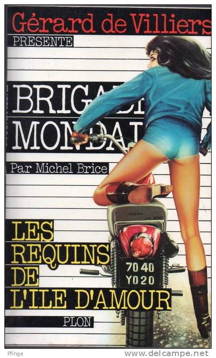 Les Requins De L'île D'amour  Par Michel Brice - Brigade Mondaine N°8 - Brigade Mondaine