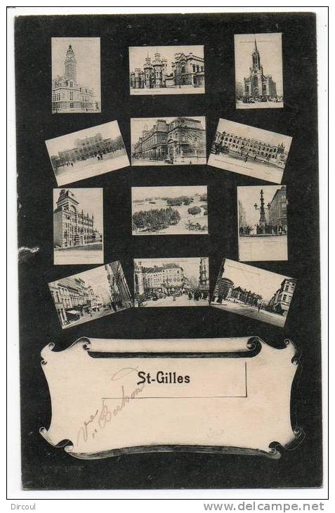 19784  -    St  Gilles     Multi  Vues - St-Gilles - St-Gillis