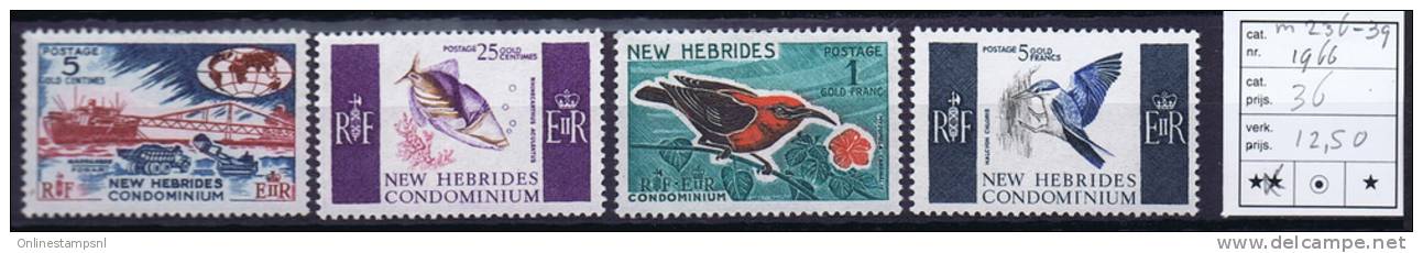New Hebrides: Michel 236-239, Neuf** /MNH - Unused Stamps