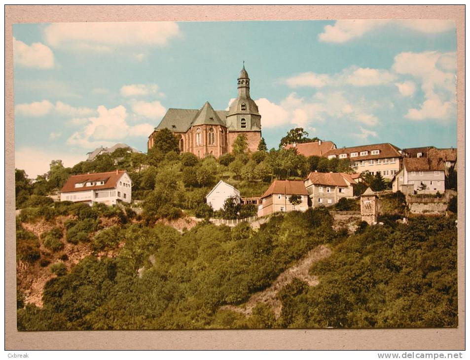 Amöneburg, Burg-Café E. Schumann - Marburg