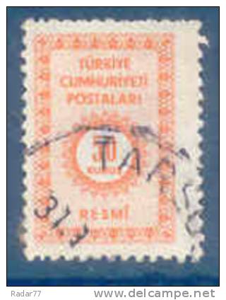 Turquie Service N°98 Oblitéré - Timbres De Service