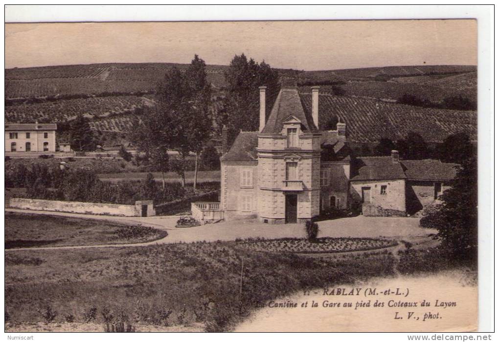 Rablay..Rablay-sur-Layon..la Cantine..la Gare..vignes..Coteaux Du Layon - Andere & Zonder Classificatie