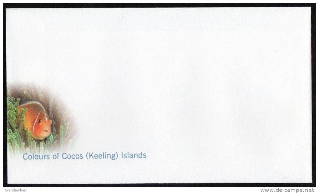 Cocos Islands 2011 Colours Of Cocos - Marine Life Mint Envelope - Cocos (Keeling) Islands