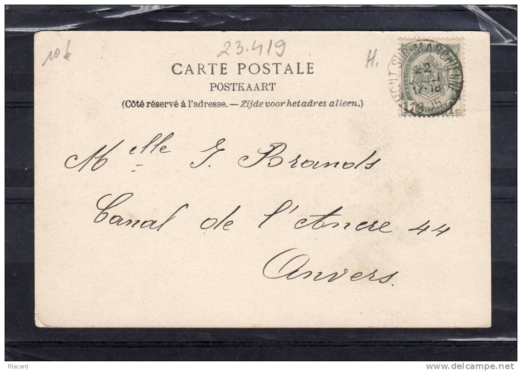 23419    Belgio,  Charleroi,  Entree  De La  Ville,  VG  1905 - Charleroi