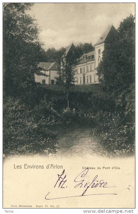 Habay-la-Neuve ( Environs D´Arlon )  - Château Du Pont D´Oie -1904 ( Voir Verso ) - Habay