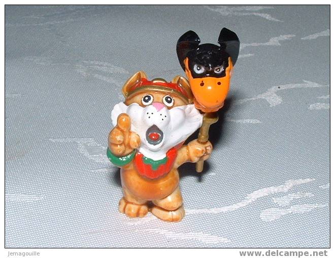 KINDER - EGYPTOCHATS 1998 -  Prêchi-Prêcha Avec Le Corbeau - Figurine Sans Bpz * - Autres & Non Classés