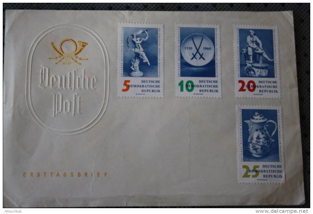 ERSTTAGSBRIEF  5-10-15-20-25   &gt;&gt; DEUTSCHE DEMOKRATISCHE REPUBLIK D.D.R. 1968 STAMP OU VIGETTE NON OBLITERES DIFFE - Storia Postale