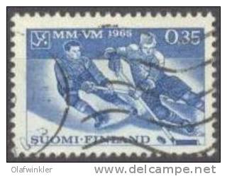 1965 Ice-Hokey Championchips Mi 594 /Facit 598 / Sc 427 / YT 566 Used/oblitere/gestempelt [sim] - Usados