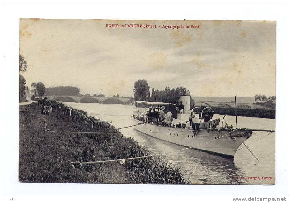 27 PONT DE L'ARCHE Paysage Pres Le Pont - Pont-de-l'Arche