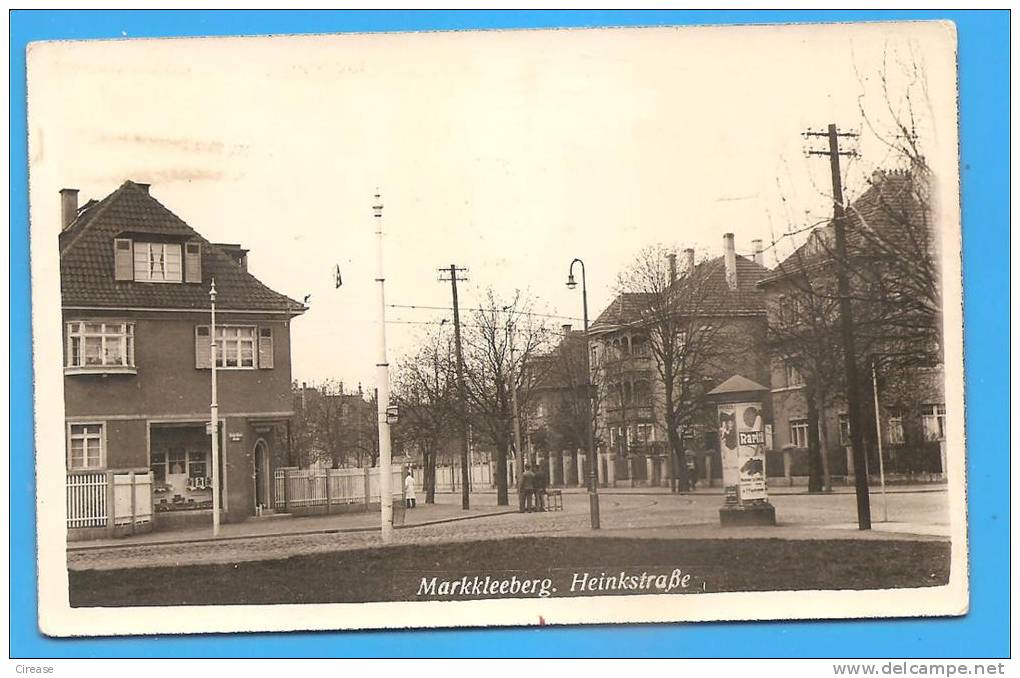 Germany, Markkleeberg Heinkstrabe Postcard Original Photo Not Used - Markkleeberg