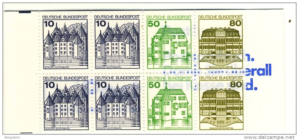 Germany Complete MNH Unexplodet Booklet - Other & Unclassified