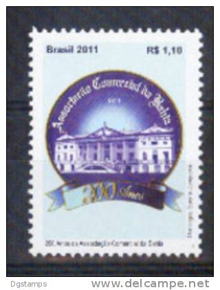 Brasil 2011 ** 200 Años De La Asociacion Comercial De Bahia. Arquitectura Colonial. - Unused Stamps