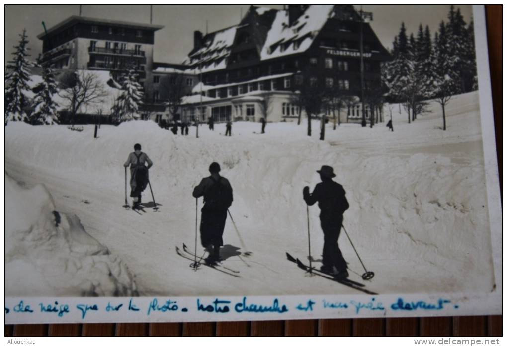 1946 FELDBERG STATION DE SKI EN ALLEMAGNE + HOTEL &gt;&gt; SCHWARZ...FORET NOIRE - Feldberg