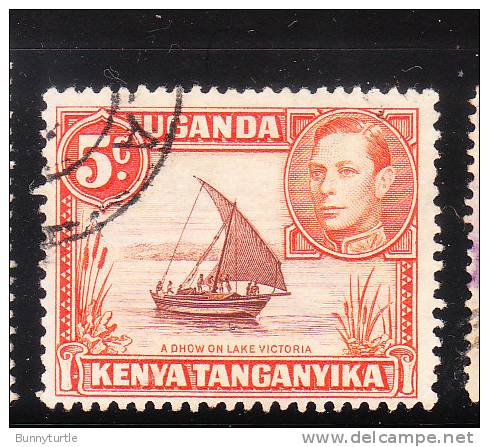 Kenya Uganda Tanganyika 1938-54 KG 5c Used - Kenya, Uganda & Tanganyika
