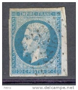 France 1853 Empereur Napoleon III 20 C - Lot 170 - 1853-1860 Napoléon III