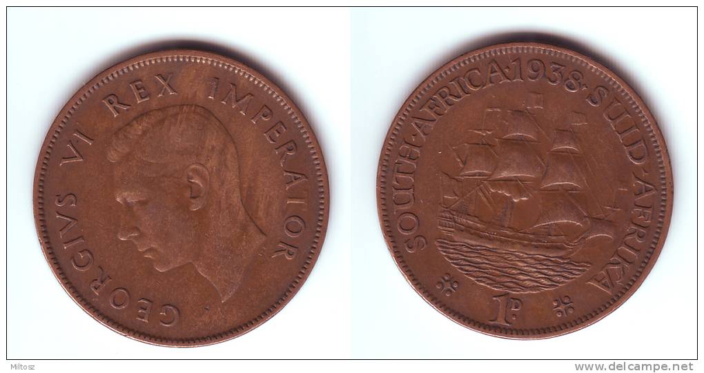 South Africa 1 Penny 1938 - South Africa