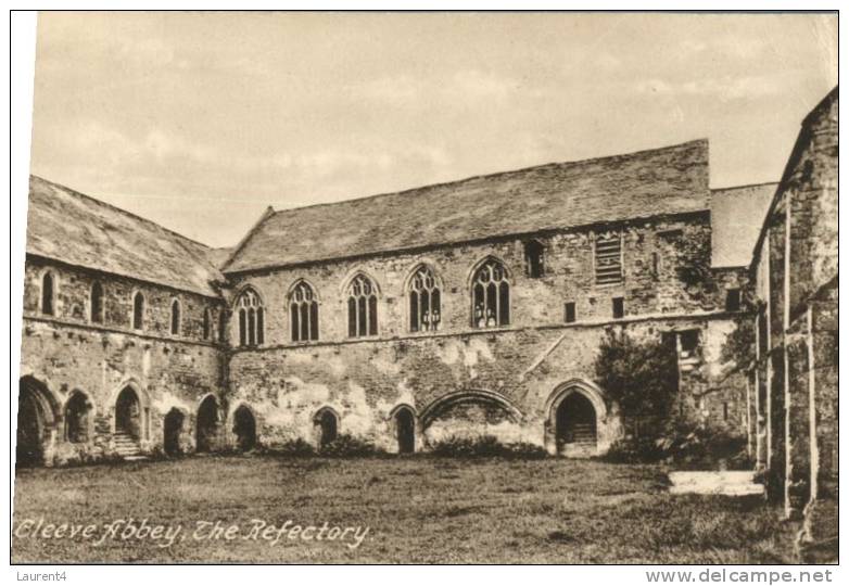 (462) Very Old Postcard Of UK - Cleeve Abbey - Wells