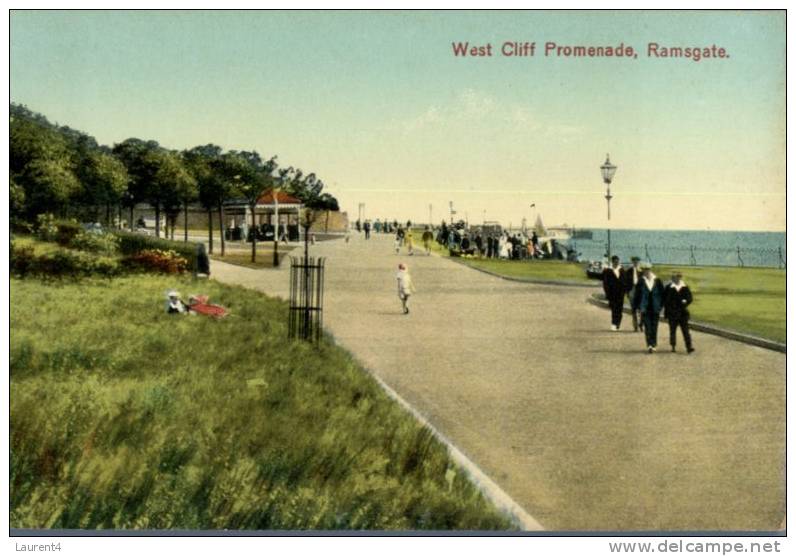 (900) Very Old Postcard Of UK - Ramsgate Promenade - Ramsgate