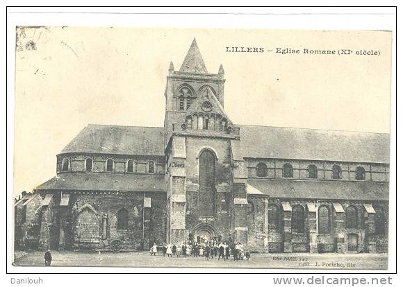 62 // LILLERS   Eglise Romane   Edit Poriche - Lillers