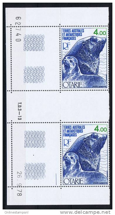 TAAF 1979 Maury A52 Neuf**/ MNH,  Coin Daté, 26-9-1978 Bord De Feuille - Unused Stamps