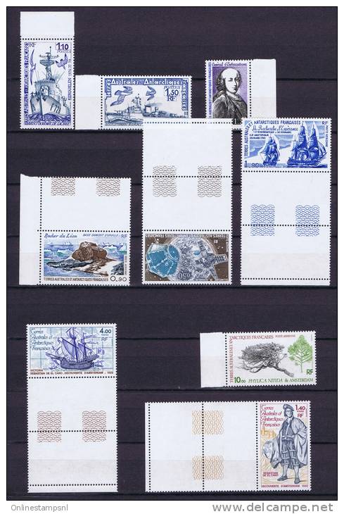 TAAF 1980 Set Of Stamps, MNH . Neuf **,    Bord De Feuille - Ongebruikt