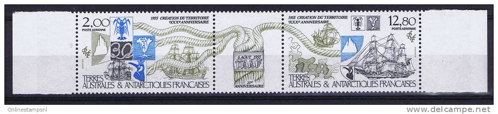 TAAF 1985 Maury A 90-91 Neuf**/ MNH,  Tript.  Bord De Feuille - Nuovi