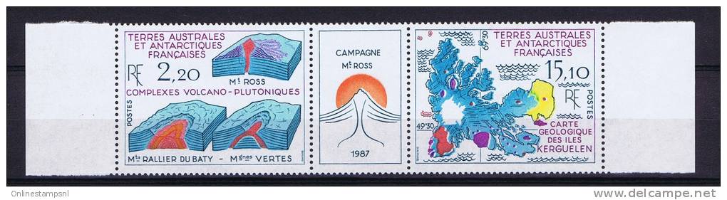 TAAF 1988 Maury 141-142 Triptyque Neuf**/ MNH,  Bord  De Feuille - Nuevos