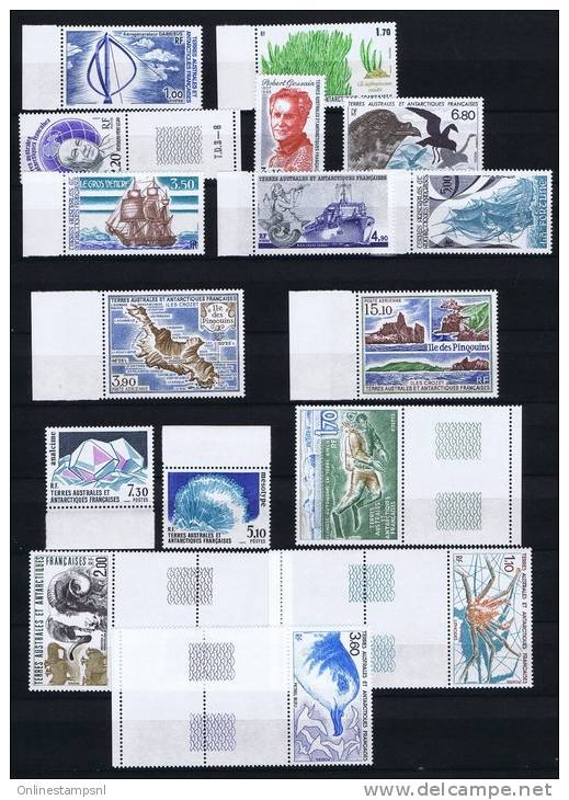 TAAF 1988-1989 Set Of Stamps, MNH / Neuf** - Nuovi