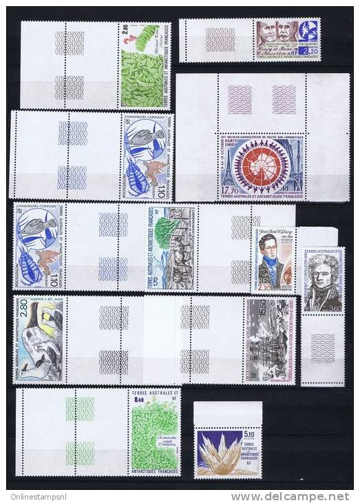TAAF 1989-1990 Set Of Stamps, MNH / Neuf** - Ongebruikt