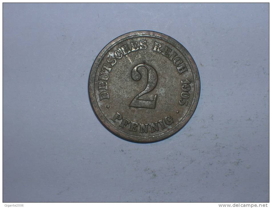 2 Pfennig 1905 F (205) - 2 Pfennig