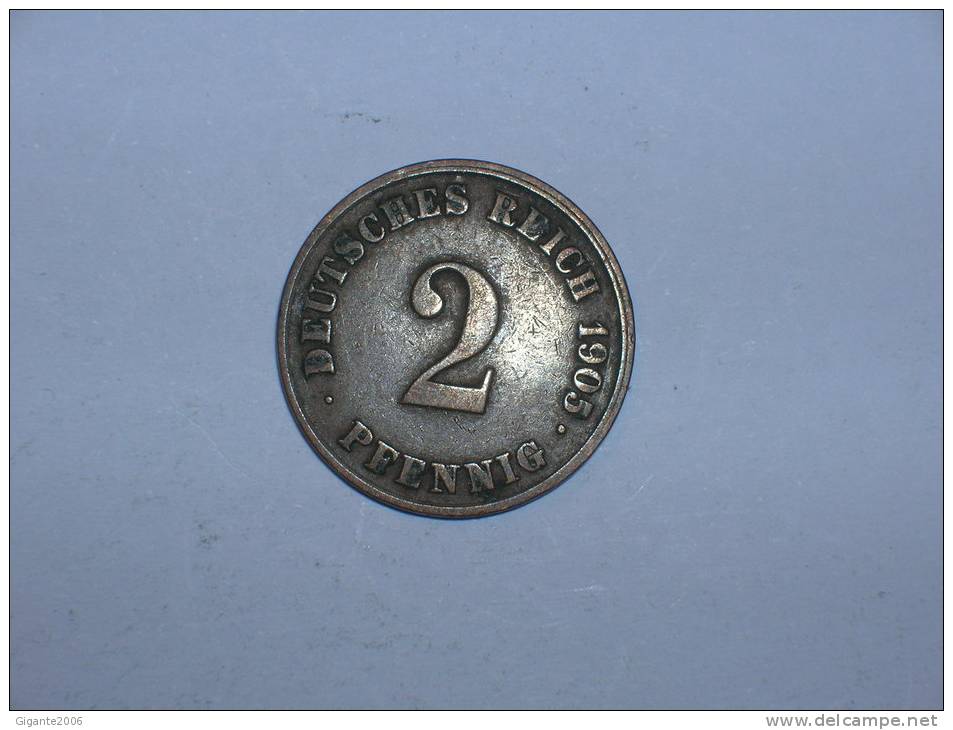 2 Pfennig 1905 J (206) - 2 Pfennig