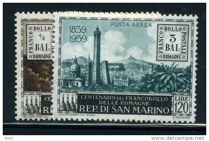 1959 San Marino, Francobolli Delle Romagne,  Serie Completa Nuova (*) - Unused Stamps