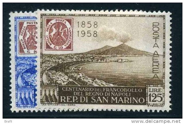 1959 San Marino, Francobolli Di Napoli,  Serie Completa Nuova (*) - Unused Stamps