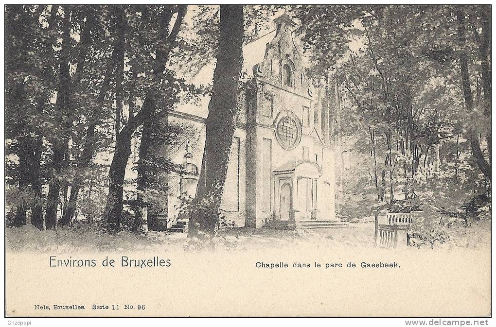 GAASBEEK - Environs De Bruxelles - Chapelle Dans Le Parc De Gaesbeek - Lennik