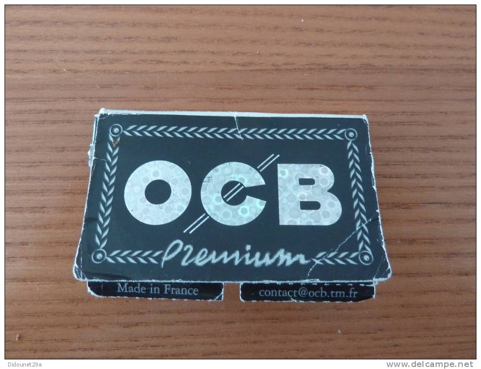 Papier à Cigarettes OCB Premium (publicité FILTRES REGULAR) - Otros & Sin Clasificación