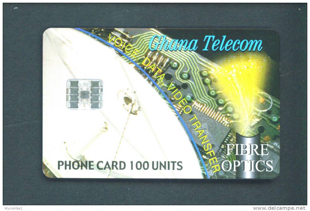 GHANA  -  Chip Phonecard As Scan - Ghana