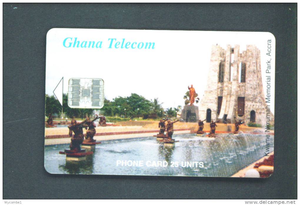 GHANA  -  Chip Phonecard As Scan - Ghana