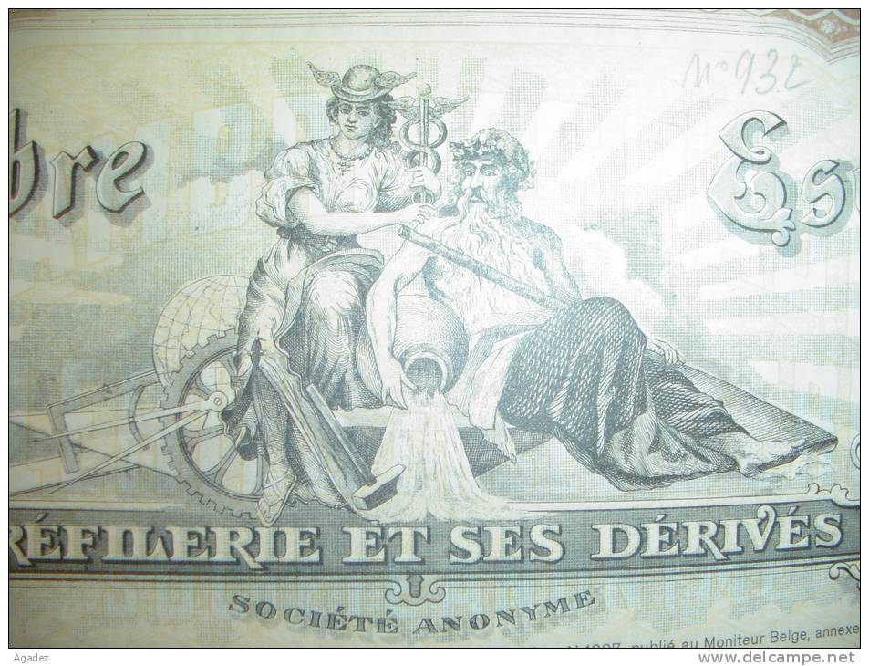 Action Sambre Escaut Trefilerie Et Ses Derivés Fontaine L'Eveque 1925 (métaux)Excellent état - Industrie