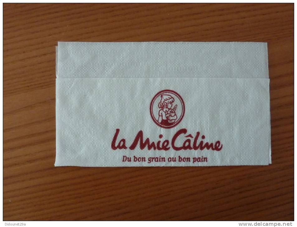 Serviette Papier "la Mie Caline" 10x17cm Pliée - Tovaglioli Bar-caffè-ristoranti